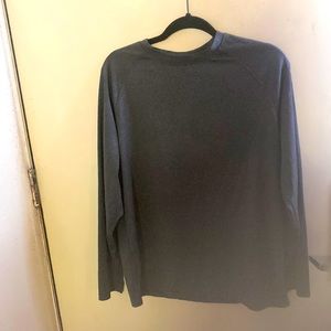 S Gun Metal Dark Gray 95% Polyester long sleeve